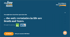 Desktop Screenshot of myfreetaxes.com
